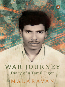 Paperback War Journey by Malarvan: Diary of a Tamil Tiger Book