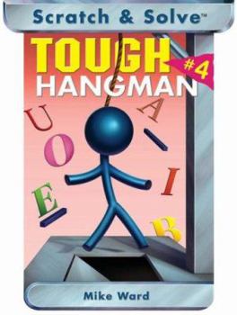 Paperback Scratch & Solve Tough Hangman: Number 4 Book