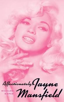 Hardcover Affectionately, Jayne Mansfield (hardback) Book