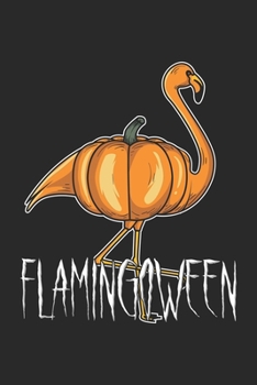 Flamingoween: Halloween Kürbis Mumie Hexe Flamingo Notizbuch / Tagebuch / Heft mit Karierten Seiten. Notizheft mit Weißen Karo Seiten, Malbuch, ... Planer für Termine oder To-Do-Liste.