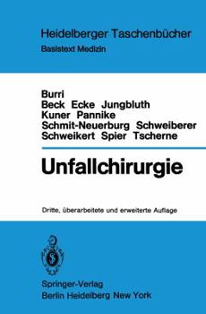 Paperback Unfallchirurgie [German] Book
