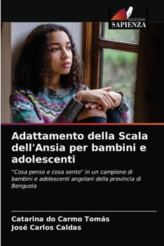 Paperback Adattamento della Scala dell'Ansia per bambini e adolescenti [Italian] Book