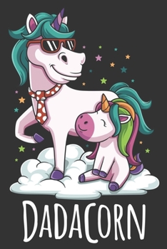 2020 Week To View Dated Planner Diary: 6x9 Inches Paperback Father's Day Dadacorn Papa Unicorn