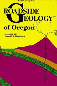 Paperback Roadside Geology of Oregon Book
