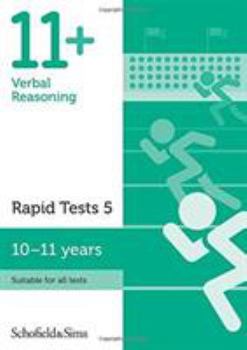 Paperback 11+ Verbal Reasoning Rapid Tests 5 Book