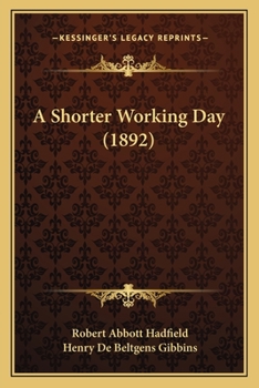 Paperback A Shorter Working Day (1892) Book