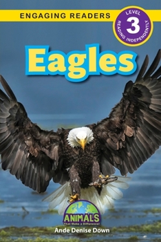 Paperback Eagles: Animals That Make a Difference! (Engaging Readers, Level 3) [Large Print] Book