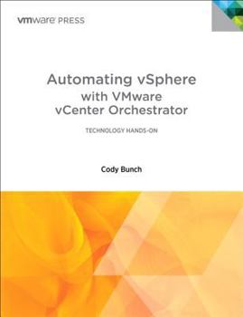 Paperback Automating Vsphere with Vmware Vcenter Orchestrator Book