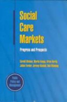 Paperback Social Care Markets Book