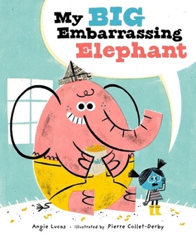 Hardcover My Big Embarrassing Elephant Book
