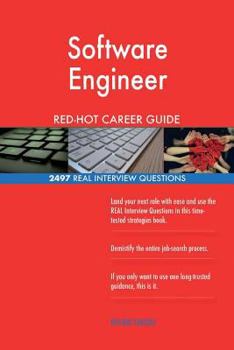 Paperback Software Engineer RED-HOT Career Guide; 2497 REAL Interview Questions Book