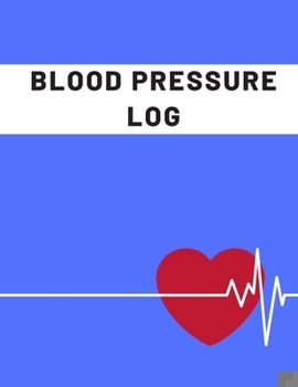 Paperback Blood Pressure Log,: FOR SENIORS, BIG SIZE (8.5 x 11) Book