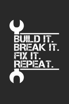 Build it break it fix it reapeat: 6x9 RC | grid | squared paper | notebook | notes