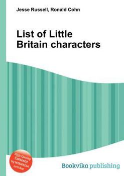 Paperback List of Little Britain Characters Book