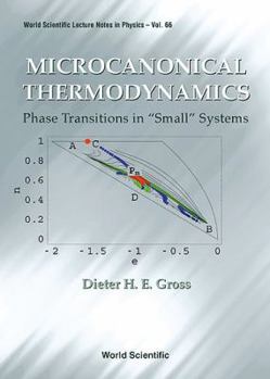Hardcover Microcanonical Thermodynamics: Phase Transitions in Small Systems Book