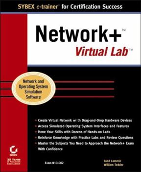 Hardcover Network+?virtual Lab [With CDROM] Book