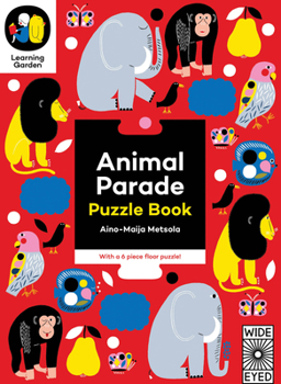 Board book Animal Parade: Puzzle Book - With a 6 Piece Floor Puzzle! Book