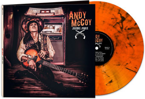 Vinyl Jukebox Junkie   Orange Marble Book