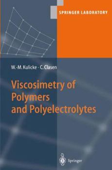 Paperback Viscosimetry of Polymers and Polyelectrolytes Book