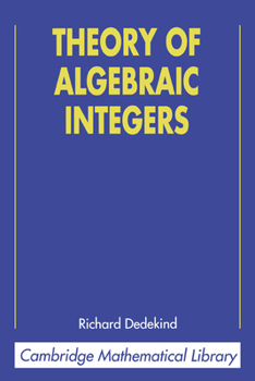 Paperback Theory of Algebraic Integers Book
