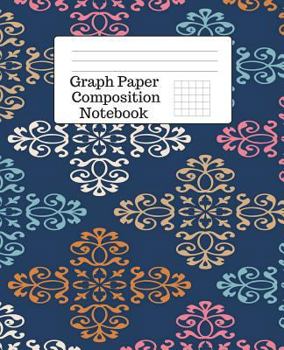 Paperback Graph Paper Composition Notebook: 5 Squares Per Inch - 100 Pages - 7.5 x 9.25 Inches - Paperback Book