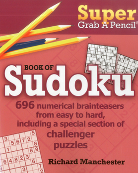 Paperback Super Grab A Pencil Book of Sudoku Book