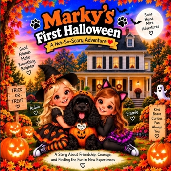 Paperback Marky's First Halloween: A Not-So-Scary Adventure Book