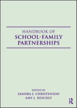 Paperback Handbook of School-Family Partnerships Book
