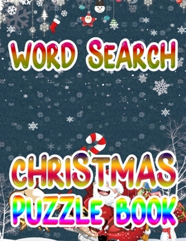 Paperback Word Search Christmas Puzzle Book: Holiday Fun for Adults and Kids Book