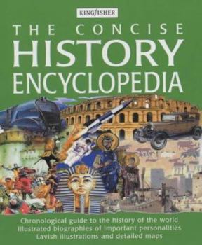 Hardcover The Concise History Encyclopedia Book