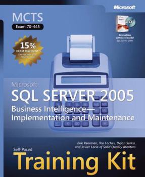 Paperback MCTS Self-Paced Training Kit (Exam 70-445): Microsoft SQL Server 2005 Business Intelligence--Implementation and Maintenance [With CDROM] Book