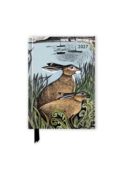 Misc. Angela Harding: Rathlin Hares 2027 Luxury Pocket Diary Planner - Week to View Book