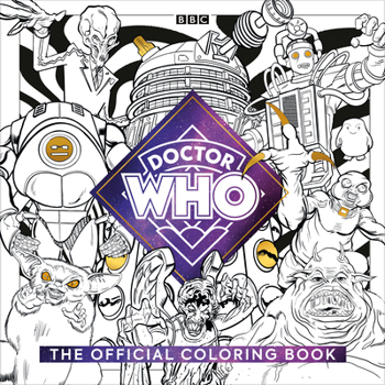 Paperback The Official Doctor Who Coloring Book