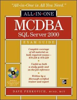 Hardcover MCDBA SQL Server 2000 All-In-One Exam Guide [With CDROM] Book