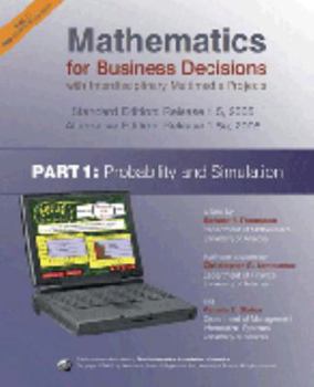 Paperback Mathematics for Business Decisions: Student Notebook Book