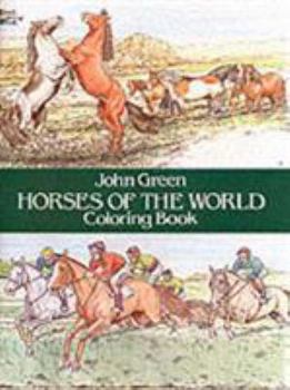 Paperback Horses of the World Coloring Book