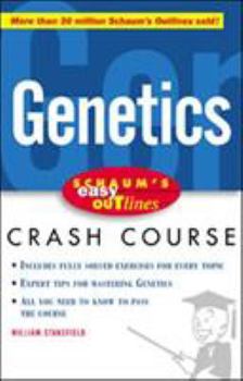 Paperback Schaum's Easy Outline of Genetics Book