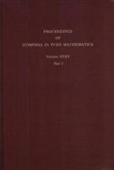 Paperback Harmonic Analysis in Euclidean Spaces (001) (Proceedings of Symposia in Pure Mathematics ; V. 35) Book