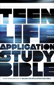 Hardcover Teen Life Application Study Bible-NLT Book