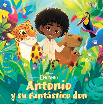 Paperback Disney Encanto: Antonio's Amazing Gift Paperback Spanish Edition [Spanish] Book