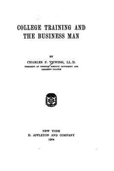 Paperback College Training and the Business Man Book