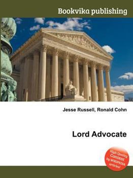 Paperback Lord Advocate Book