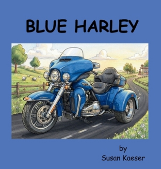 Blue Harley
