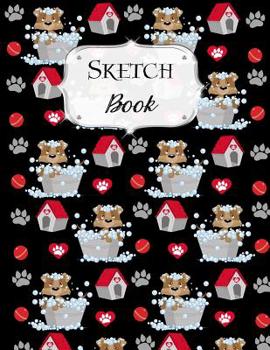 Paperback Sketch Book: Dog Sketchbook Scetchpad for Drawing or Doodling Notebook Pad for Creative Artists #2 Book