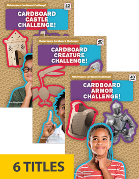 Paperback Makerspace Cardboard Challenge! (Set of 6) Book