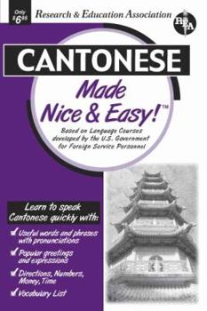 Paperback Cantonese Made Nice & Easy Book
