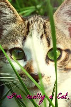 Paperback I'm Really a Cat Journal/Diary/Lined Notebook Book