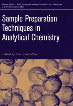 Hardcover Sample Preparation Techniques in Analytical Chemistry Book