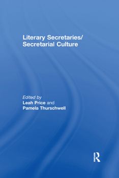 Paperback Literary Secretaries/Secretarial Culture Book