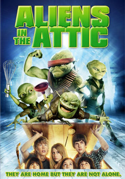 DVD Aliens in the Attic Book